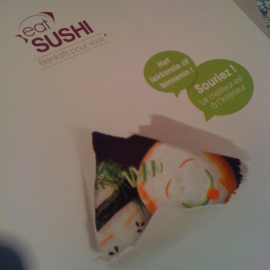 Photo taken at Eat Sushi by Jonas C. on 9/15/2011