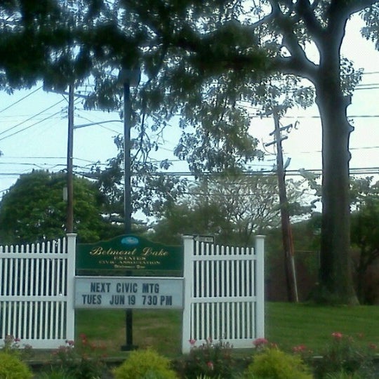 Belmont Lake Estates Civic Triangle Park West Babylon, NY