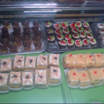 Photo taken at Ai Moka Bakery and Cafe by Megawati U. on 1/7/2012