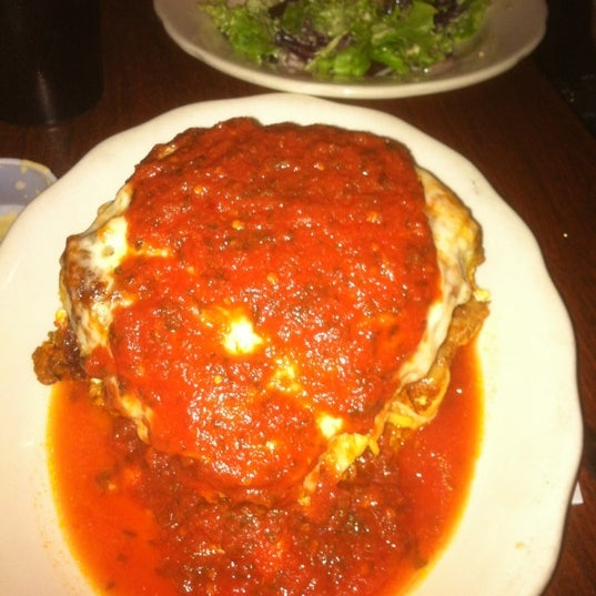 Lasagna is huge!!