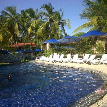 Photo taken at Pratagy Beach Resort by Regiane C. on 2/2/2012