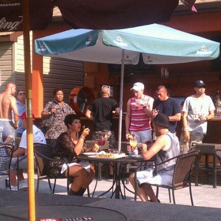 Photo taken at The Brown Stone Bar &amp; Grill by ᴡ J. on 7/1/2012
