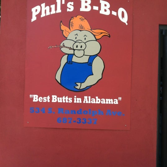 Photo taken at Phil&#39;s Barbeque by Kari S. on 5/2/2012