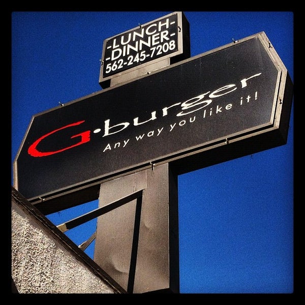 Photo taken at G Burger by Nicholas W. on 7/29/2012