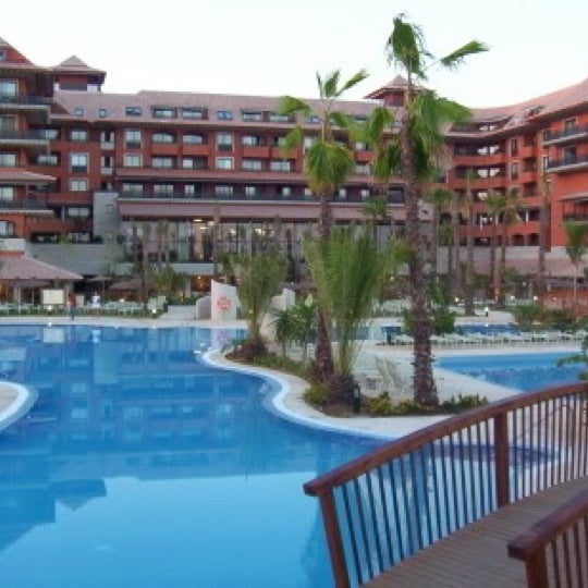 Photo taken at Puerto Antilla Grand Hotel by Mario V. on 6/23/2012