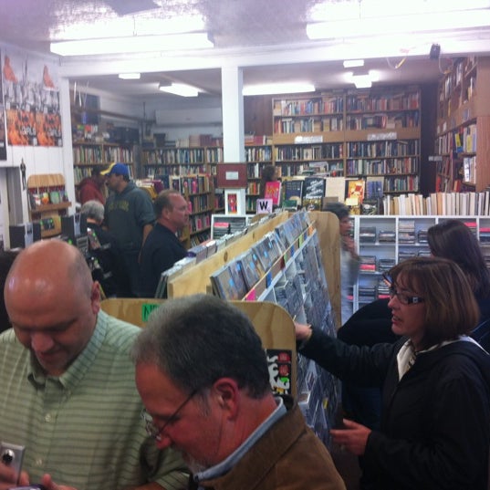 Photo taken at Rainbow Books &amp; Music by Stephen O. on 4/10/2012