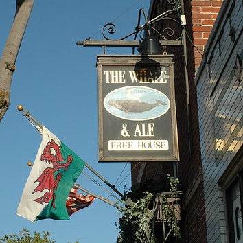 Photo taken at The Whale &amp; Ale by Andrew S. on 6/22/2012