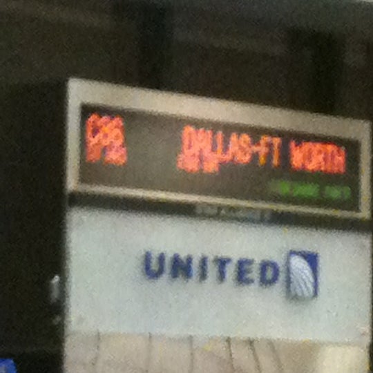 Photo taken at Gate C86 by Mike P. on 2/15/2012