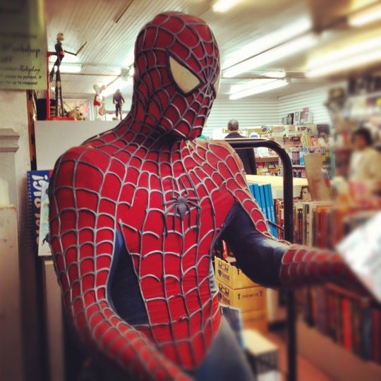 Photo taken at Dr. Comics &amp; Mr. Games by Irene O. on 9/1/2012