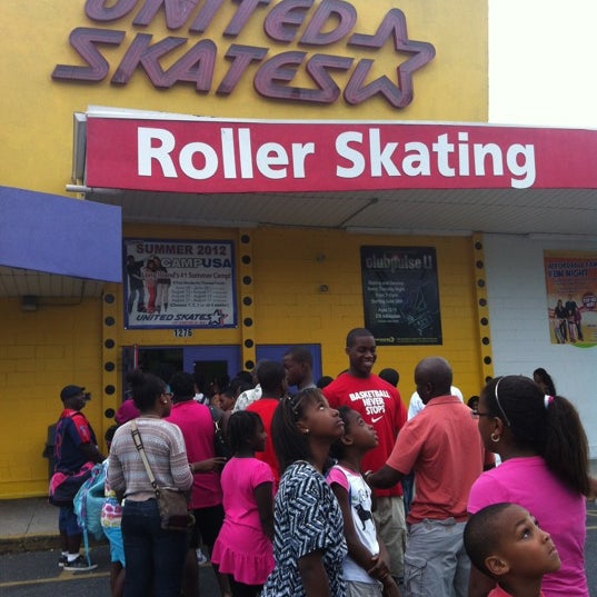 Photo taken at United Skates Of America by Justin M. on 8/11/2012