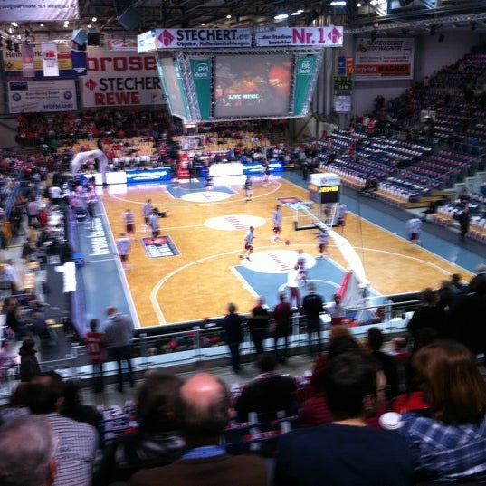 Photo taken at brose Arena by Constantin :. on 12/4/2011