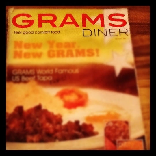 Photo taken at GRAMS Diner by Nico A. on 5/11/2012