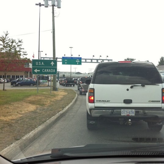 Photos at Huntingdon/Sumas Border Crossing Border Crossing
