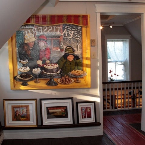 Photo taken at Galerie d&#39;art Edith Jolicoeur by Edith J. on 1/28/2012