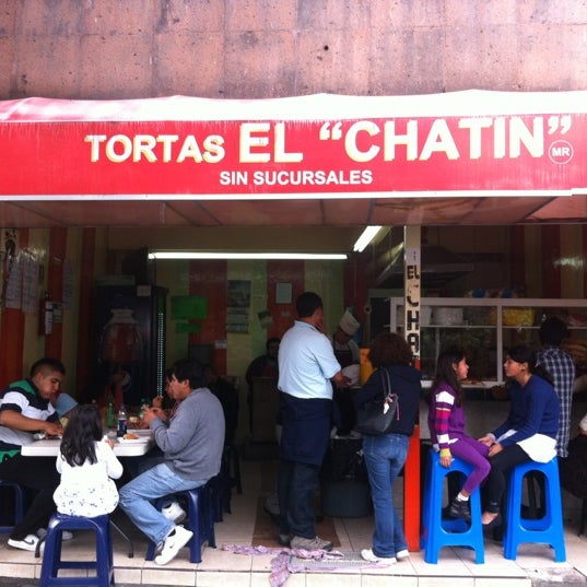 7/15/2012 tarihinde Rodrigo L.ziyaretçi tarafından Tortas El Chatín'de çekilen fotoğraf