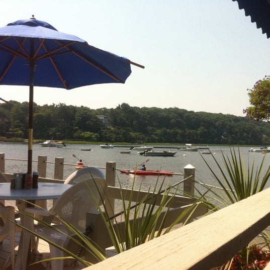 Photo taken at The Clam Bar at Bridge Marina by Colleen on 8/2/2011