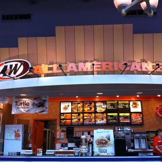 The a&w is slow