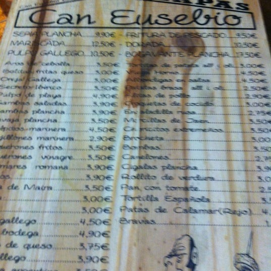 Foto diambil di Can Eusebio oleh David F. pada 3/9/2012