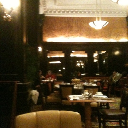 Photo taken at The Round Table Restaurant, at The Algonquin by Peggy F. on 11/5/2011