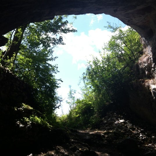 Photo taken at Szeleta Barlang by Noki R. on 7/18/2012