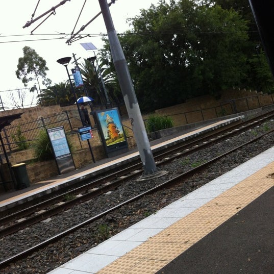 Photos at Jubilee Park Light Rail Stop Light Rail Station in Glebe