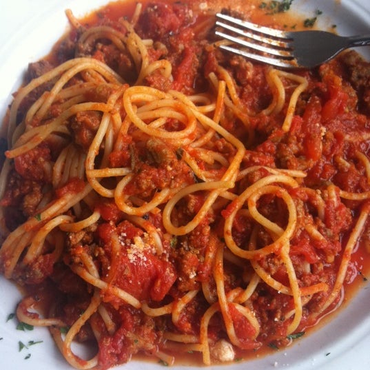 The best Spaghetti I've ever had in my life!!