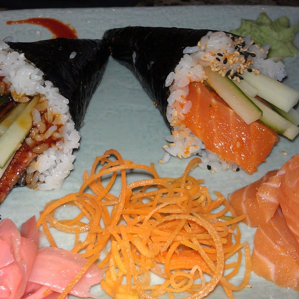 Great deals on Sushi Tuesday! Tues 4-7PM $2.45 on all hand rolls.