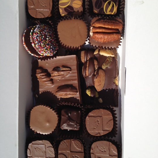Photo taken at diAmano Chocolate by Melissa on 6/13/2012