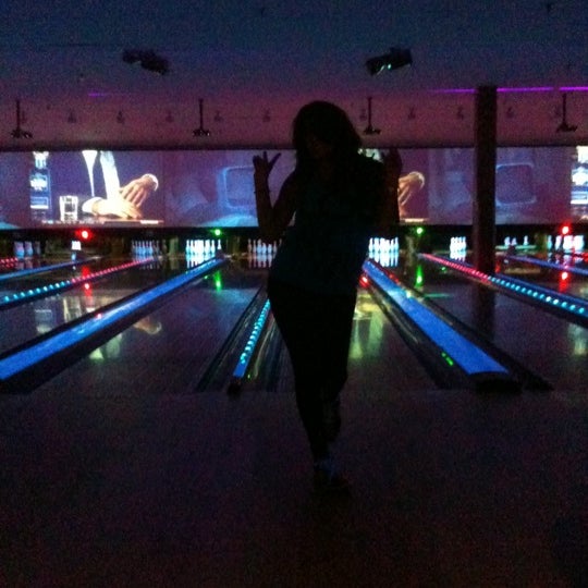 Photo taken at Bowlmor by maria t. on 8/20/2011