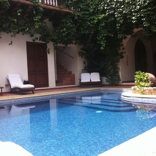 Das Foto wurde bei Casa del Arzobispado Hotel Cartagena de Indias von TaniLu R. am 6/30/2012 aufgenommen