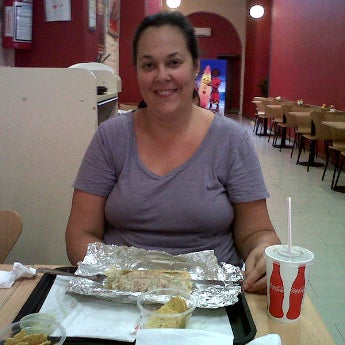 Photo taken at CBC California Burrito Co. by Maria Rosa C. on 2/18/2012