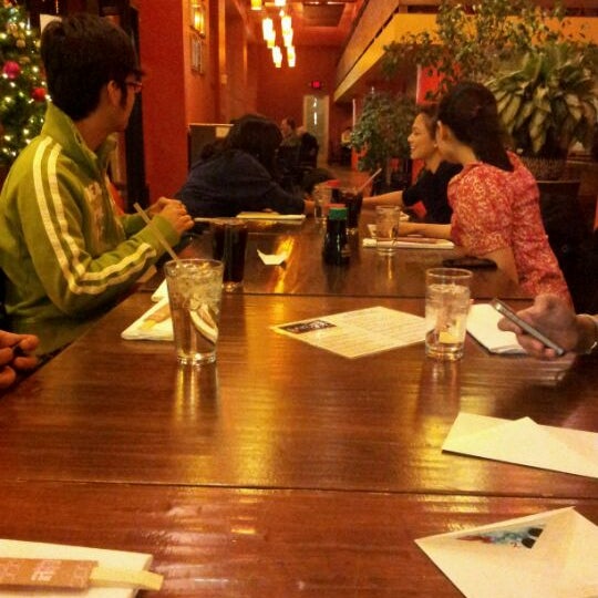Photo taken at Sakura Restaurant &amp; Sushi Bar by Ervin M. on 12/20/2011