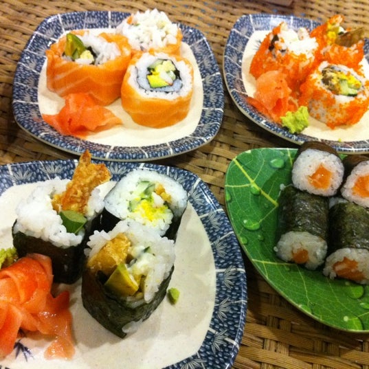 Photo taken at Fuji Japanese Restaurant &amp; Sushi Bar by Chiu on 1/2/2012