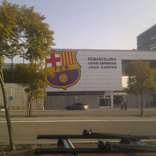 Photo taken at Ciutat Esportiva Joan Gamper FCBarcelona by Max L. on 2/3/2012