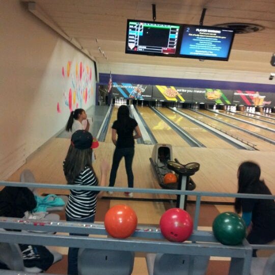 Photo taken at AMF Forest Lanes by Raquel L. on 1/28/2012
