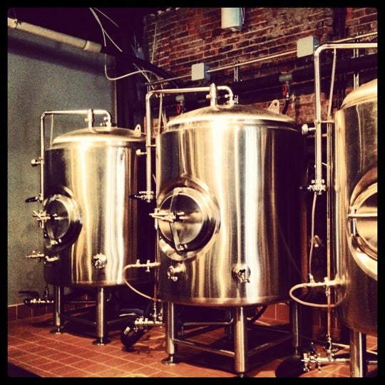 Photo taken at Water Street Brewing Co. by Audra on 7/13/2012