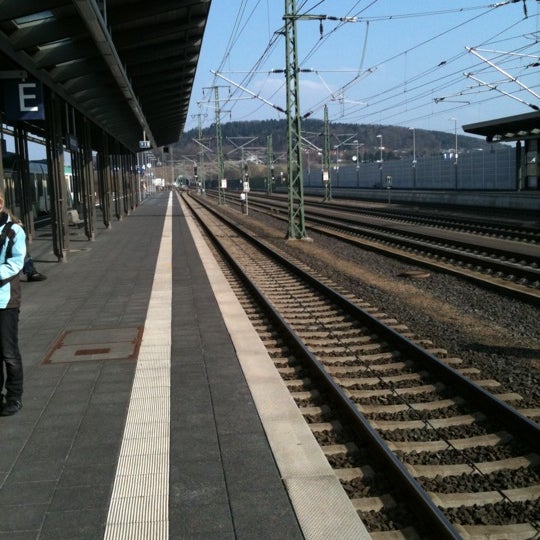 Photo taken at Bahnhof Montabaur by Carsten G. on 3/15/2011