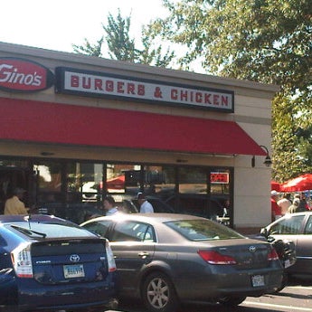 Photo taken at Gino&#39;s Burgers &amp; Chicken by Alyssa W. on 10/9/2011