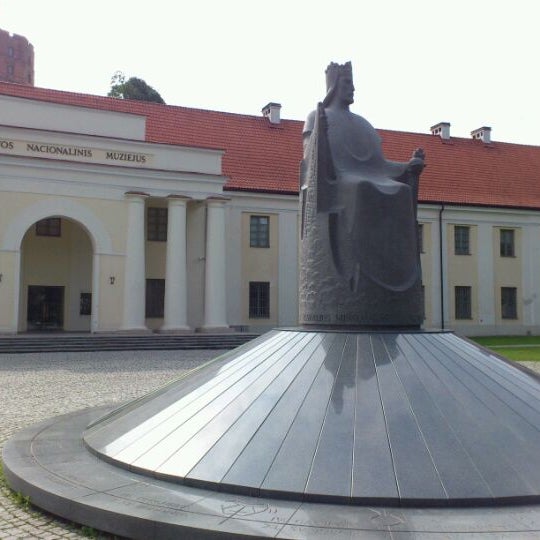 Photo taken at Monument to King Mindaugas by Dalia on 6/4/2012