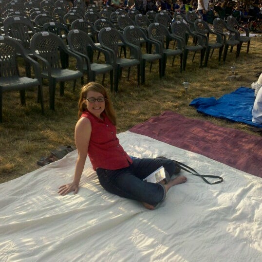 Photo taken at Shakespeare in the Park by Ryan H. on 6/9/2012