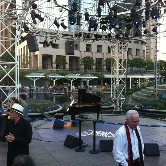 Photo taken at Grand Performances by Chris T. on 7/2/2012