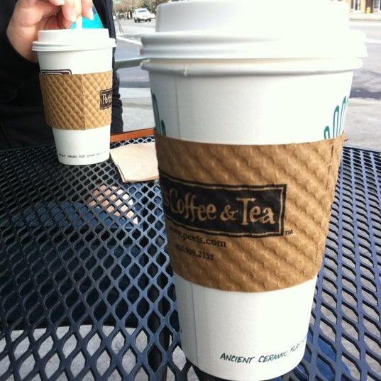 Photo taken at Peet&#39;s Coffee &amp; Tea by Angel R. on 2/20/2012
