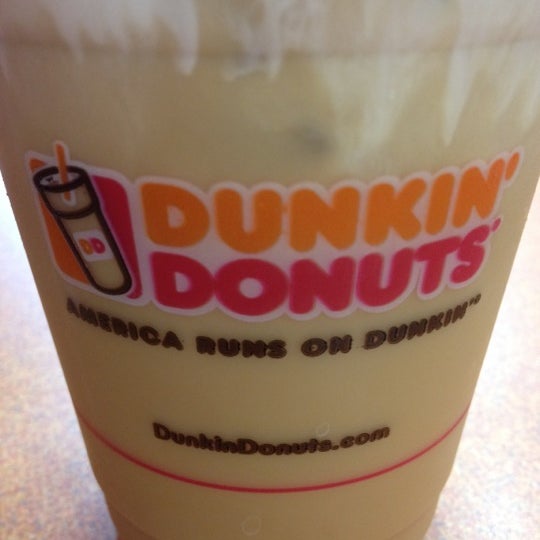 Photo taken at Dunkin&#39; by Kelly C. on 3/1/2012