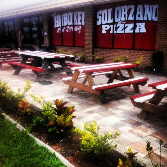 Photo taken at Solorzano Bros. Pizza by Michele S. on 6/5/2012