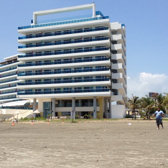 Photo taken at Playa Las Américas by Javier Y. on 6/3/2012