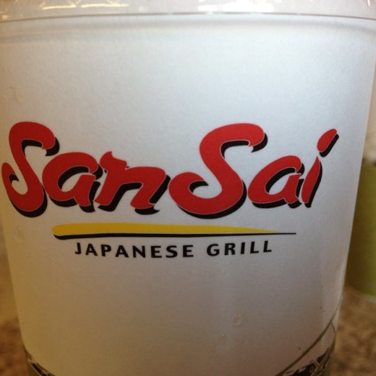 Photo taken at SanSai Japanese Grill by Anthony M. on 3/20/2012
