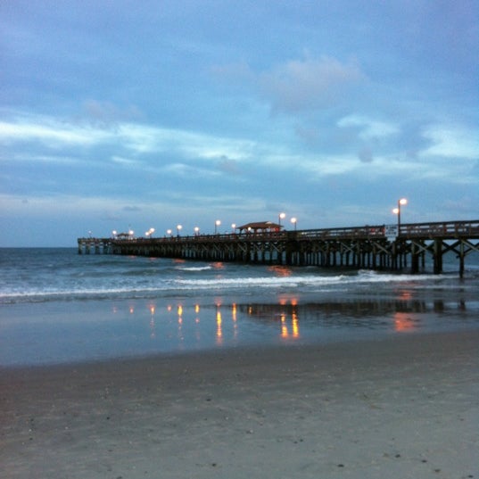 7/14/2012 tarihinde Herb H.ziyaretçi tarafından Springmaid Pier'de çekilen fotoğraf