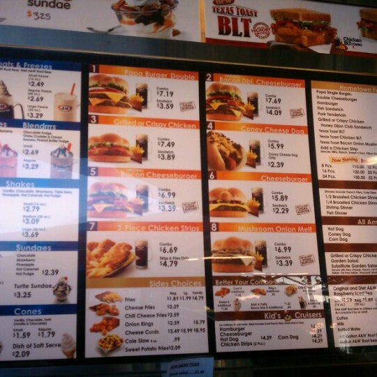 Photo taken at A&amp;W Restaurant by Randy S. on 7/10/2012