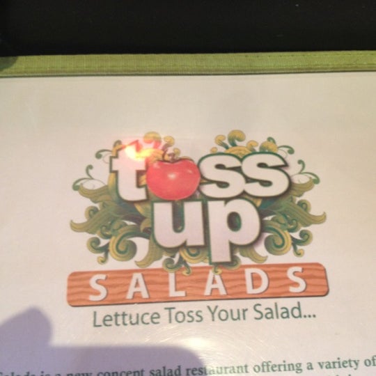 Photo taken at Toss Up Salads by Jaclyn M. on 3/15/2012