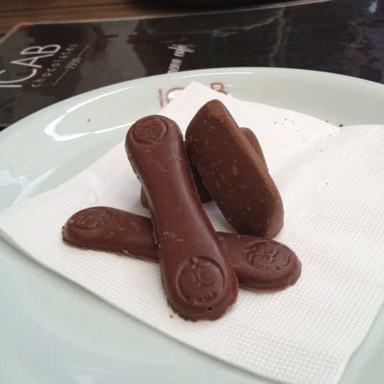 Das Foto wurde bei Icab Chocolate Gourmet von Luiz Gustavo A. am 3/23/2012 aufgenommen